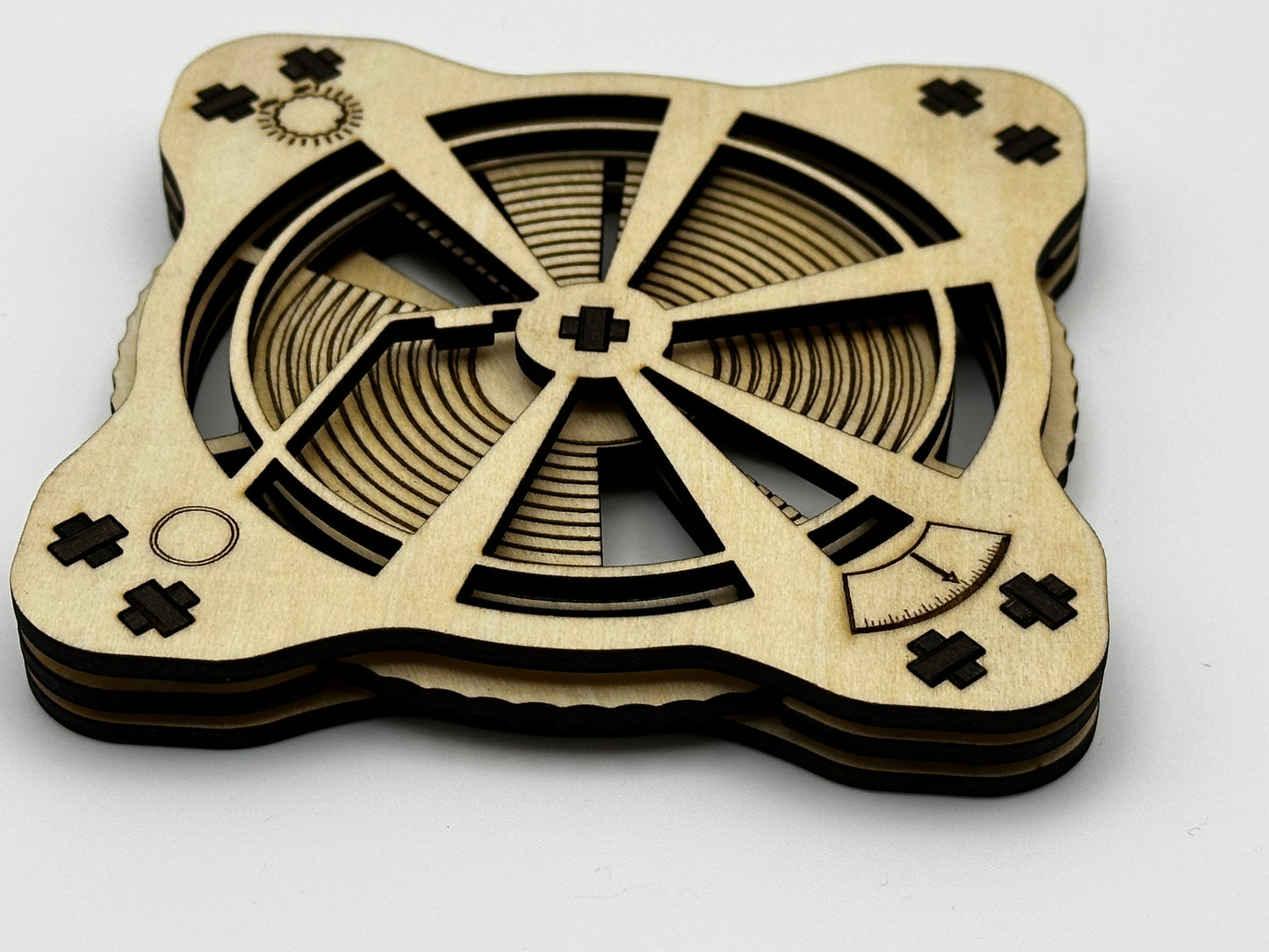 Record Player Spinner Coaster