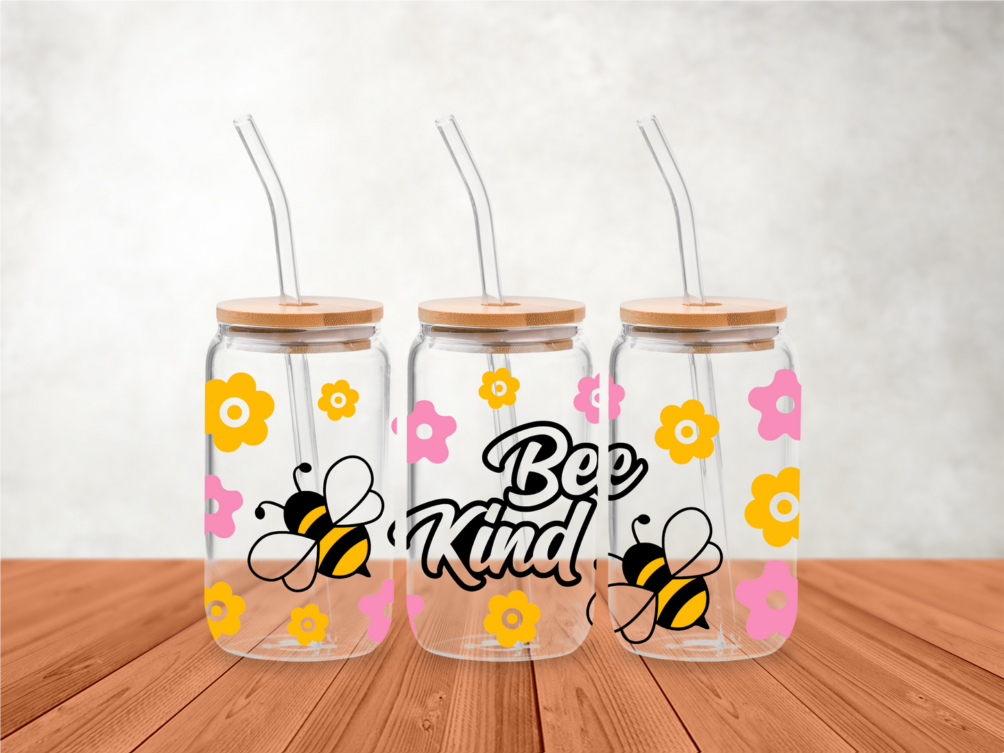Bee Kind Libby Glass