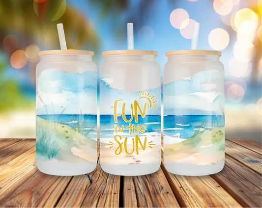 Fun in the Sun Libby Glass