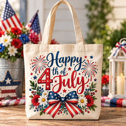 Fourth of July Tote Bag