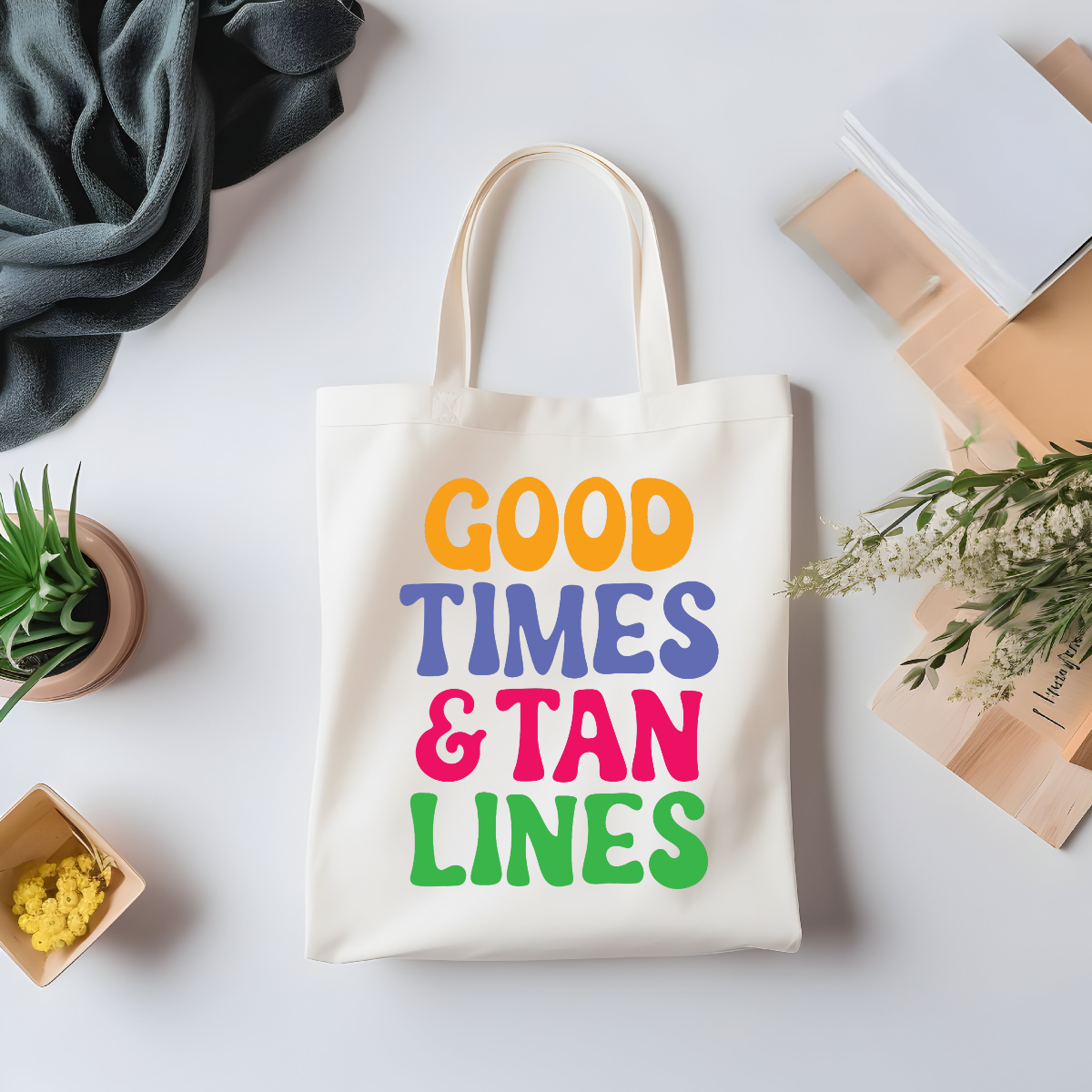 Good Times & Tan Lines Tote
